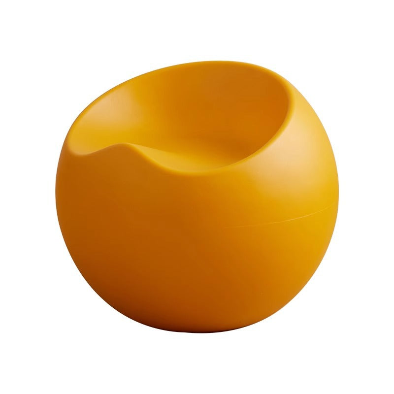Contemporary Creative PP Apple & Sphere-Shaped Footstool For Entryway & Living Room