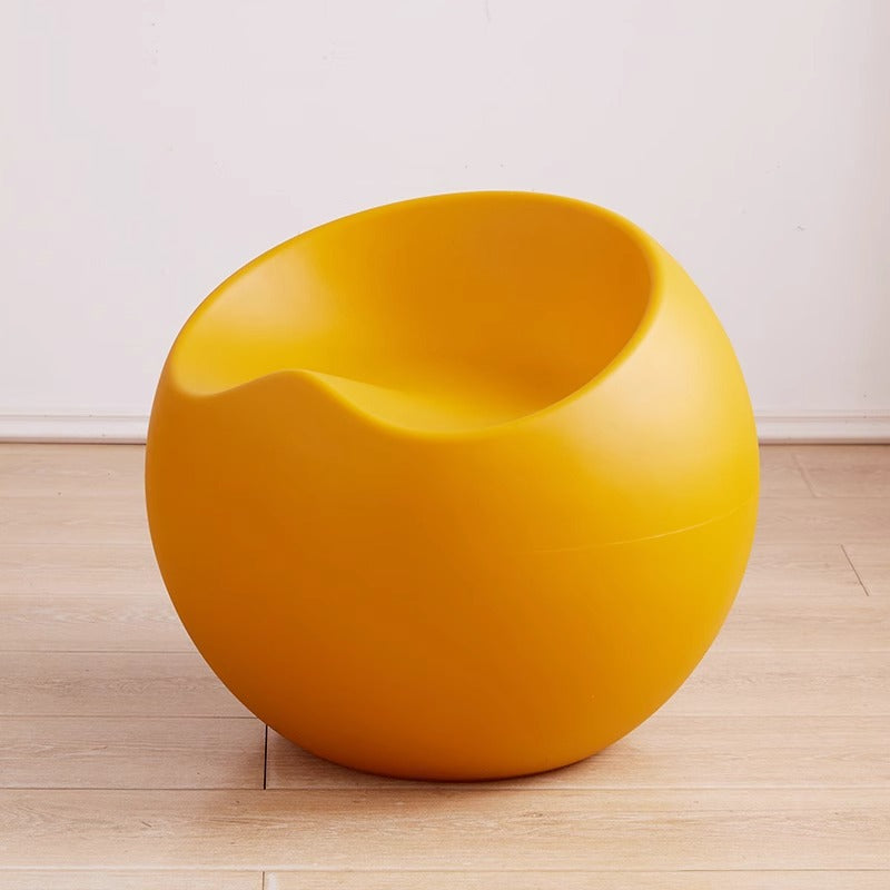 Contemporary Creative PP Apple & Sphere-Shaped Footstool For Entryway & Living Room