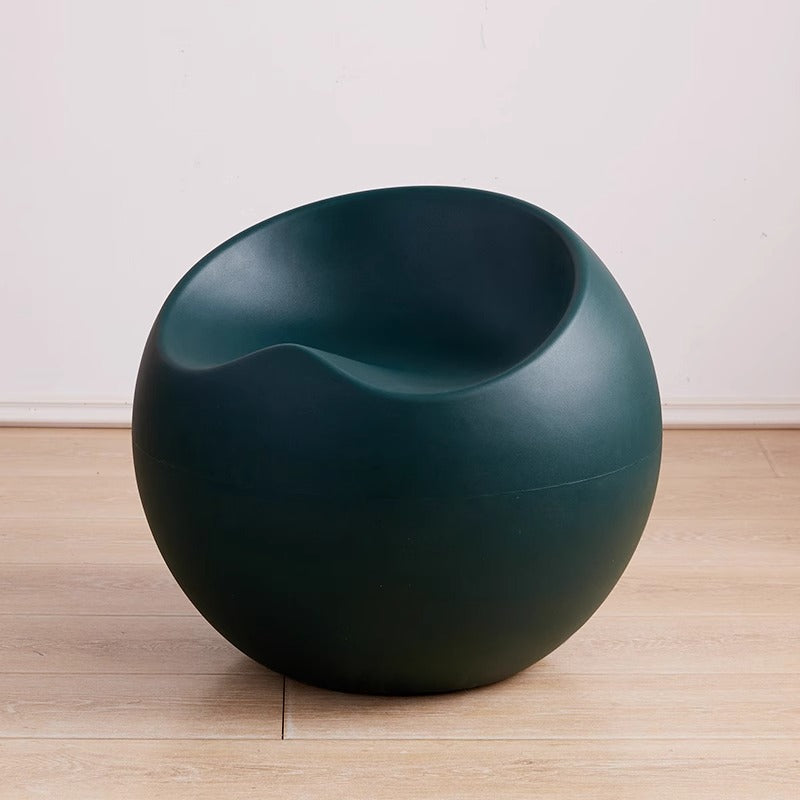 Contemporary Creative PP Apple &amp; Sphere-Shaped Footstool For Entryway &amp; Living Room