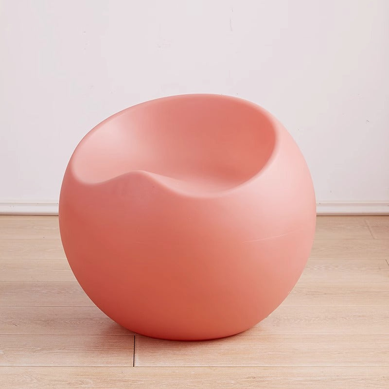 Contemporary Creative PP Apple & Sphere-Shaped Footstool For Entryway & Living Room