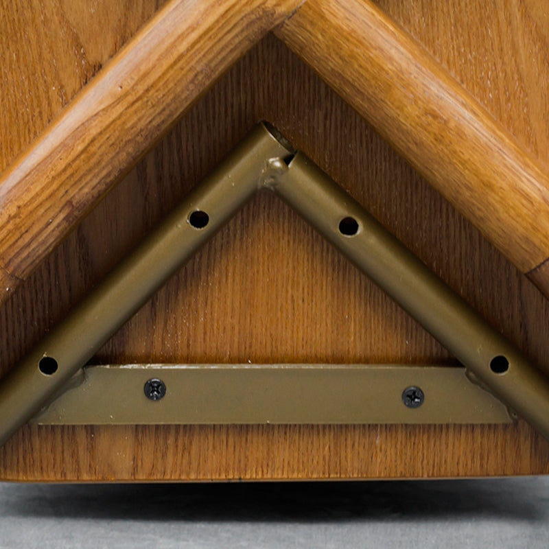 Tabouret de bar carré contemporain en bois massif et similicuir avec dossier et repose-pieds pour cuisine et bar 