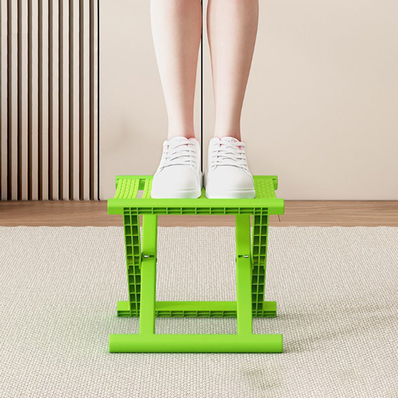 Contemporary Industrial PP TPE Square Foldable Camping Low Stool Portable For Outdoor And Living Room