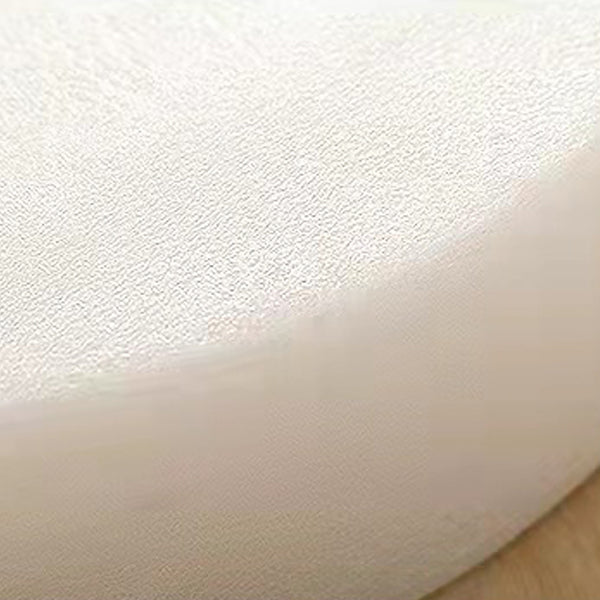 Traditional Japanese Weaving Rush Grass Cotton Round Cushion Low Stool Stackable For Living Room