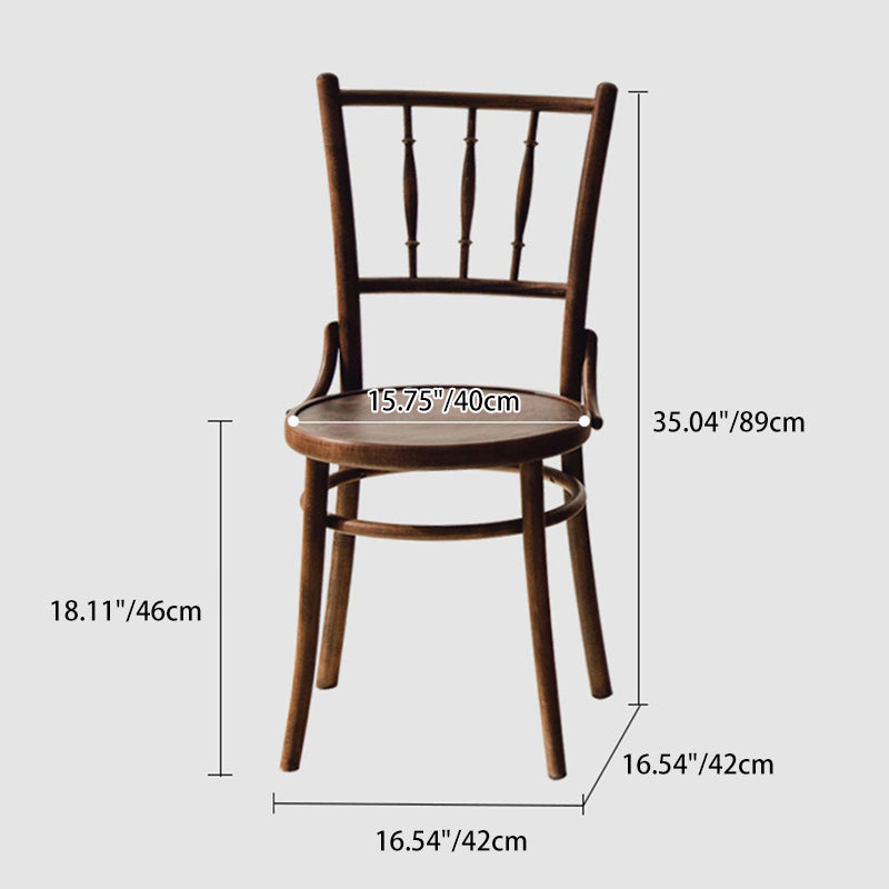 Chaise de salle à manger ronde contemporaine en bois de hêtre et rotin avec dossier et repose-pieds pour salle à manger 