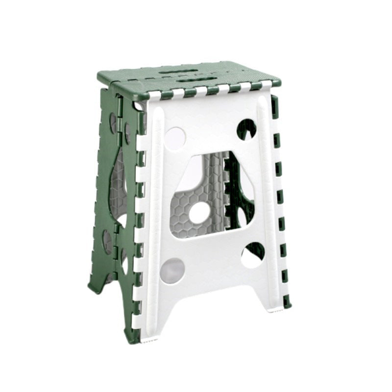 Taburete Plegable Rectangular Moderno Minimalista PP Para Sala de Estar y Entrada 