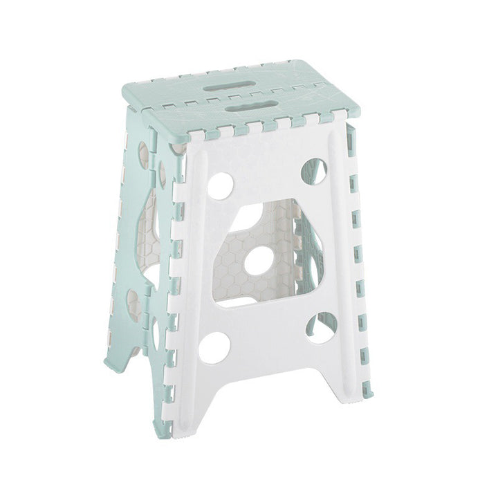 Taburete Plegable Rectangular Moderno Minimalista PP Para Sala de Estar y Entrada 