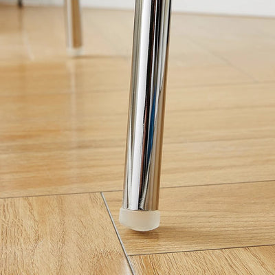 Modern Mid-century Plywood Carbon Steel Rounded Square Curved Stackable Dining Chair For Dining Room