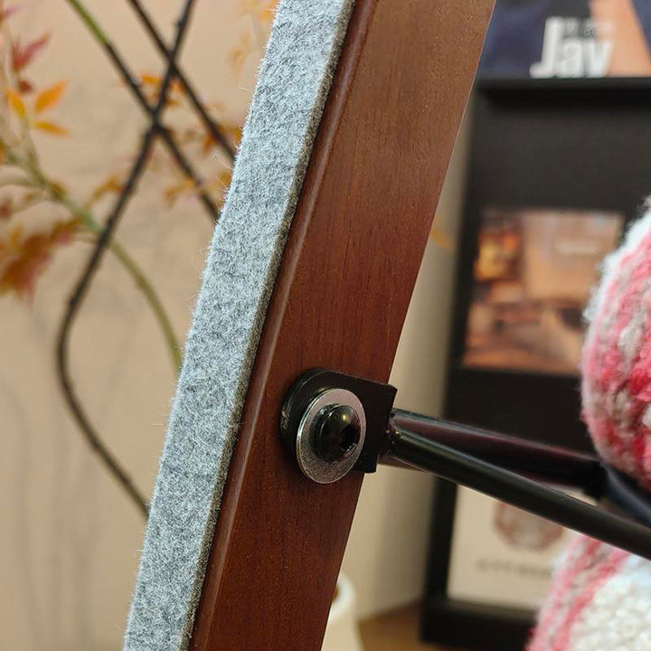 Verstellbarer Mid-Century-Schaukelstuhl aus Chenille- &amp; Sherpa-Stoff – Einzelner Loungesessel fürs Wohnzimmer 