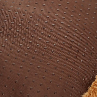 Contemporary Creative Christmas Reindeer-Shaped Cashmere Pet Accent Chair Backrest Armless For Living Room