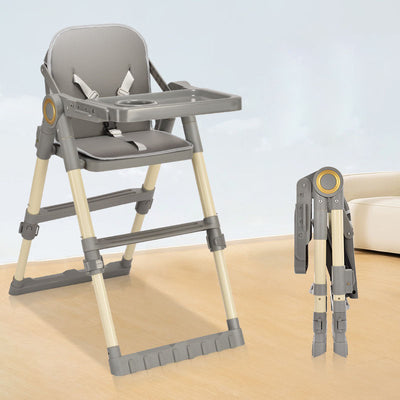 Modern Minimalist Rectangular Adjustable PU Leather PP Carbon Steel Kid Dining Chair Backrest Armrest For Dining Room