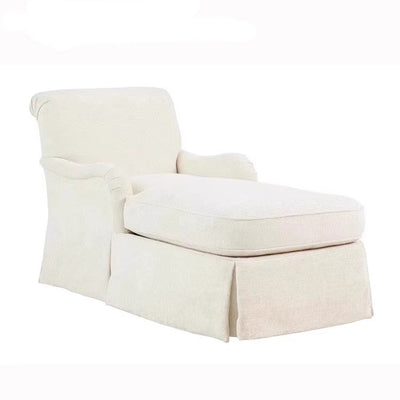 Modern Minimalist Rectangular Fabric Solid Wood Accent Chair Backrest Armrest For Living Room