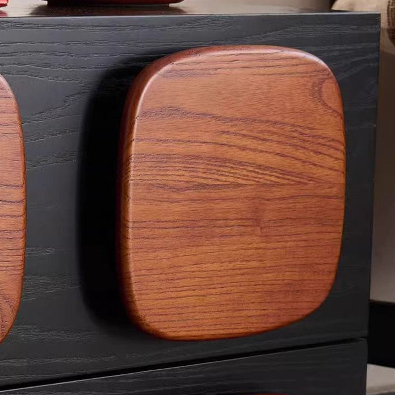 Traditioneller Vintage-rechteckiger, umweltfreundlicher Nachttisch mit 1 Schublade für das Schlafzimmer 