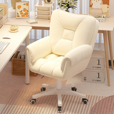 Modern Minimalist Square Upholstered Velvet Stainless Steel Metal Desk Chair Backrest For Home Office