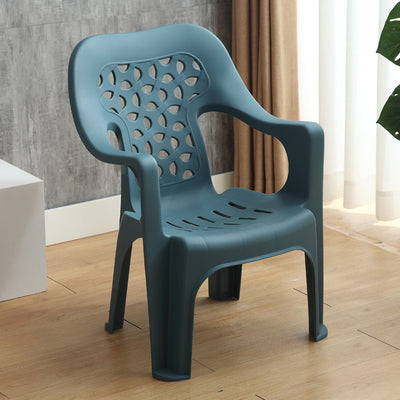 Modern Minimalist Irregular Round Polypropylene Backrest Chair For Living Room