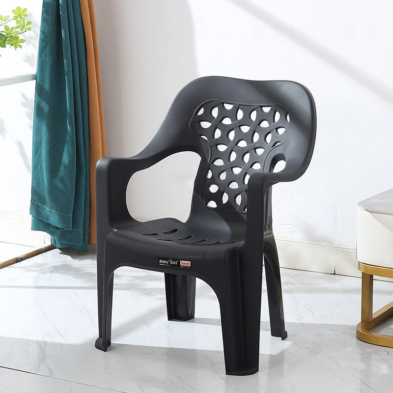 Modern Minimalist Irregular Round Polypropylene Backrest Chair For Living Room