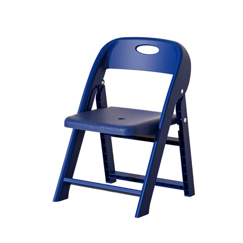 Modern Minimalist Square PP Foldable Backrest Kids Low Stool For Living Room
