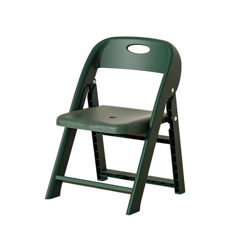 Modern Minimalist Square PP Foldable Backrest Kids Low Stool For Living Room