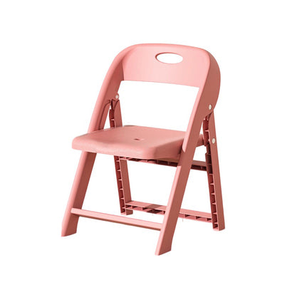 Modern Minimalist Square PP Foldable Backrest Kids Low Stool For Living Room