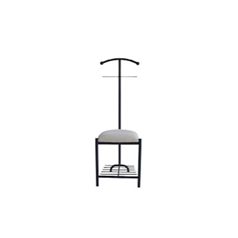 Modern Minimalist Carbon Steel Fabric Sponge Cushion Chair Backrest For Living Room
