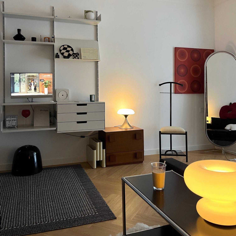 Modern Minimalist Carbon Steel Fabric Sponge Cushion Chair Backrest For Living Room