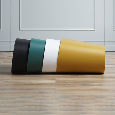 Modern Minimalist Trapezoidal Polypropylene Low Stool For Living Room