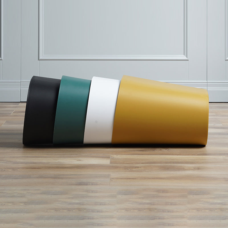 Modern Minimalist Trapezoidal Polypropylene Low Stool For Living Room