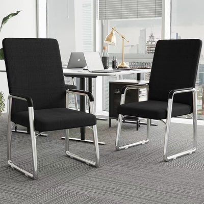 Modern Minimalist Square Mesh Polypropylene Steel Desk Chair Backrest Armrest For Home Office