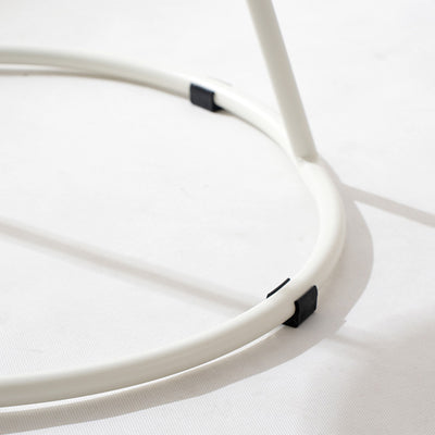 Modern Minimalist Curved Polypropylene Synthetic Leather Iron Sponge Dining Chair Backrest For Dining Room