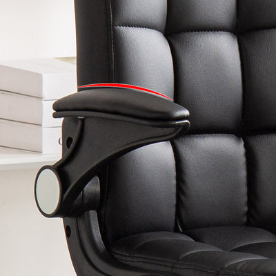 Modern Minimalist Linen Wood Plastic Metal Mid-Back Swivel Height Adjustable Desk Chair Backrest Armrest For Home Office