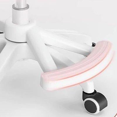 Modern Minimalist Kids Fabric Nylon Plastic Stainless Steel Mid-Back Height Adjustable Desk Chair Backrest Armrest Footrest For Home Office