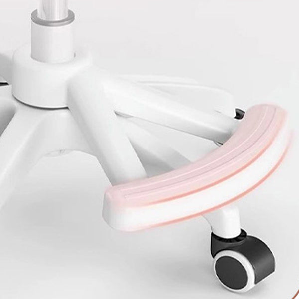 Modern Minimalist Kids Fabric Nylon Plastic Stainless Steel Mid-Back Height Adjustable Desk Chair Backrest Armrest Footrest For Home Office