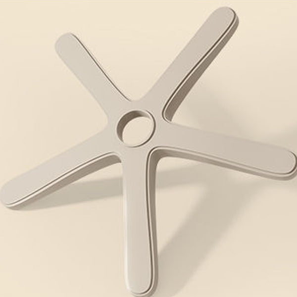 Moderner minimalistischer Hocker aus gebogenem PU-Leder, MDF, Kohlenstoffstahlrahmen, Schwamm, höhenverstellbare Rückenlehne, ohne Armlehnen, für das Schlafzimmer 