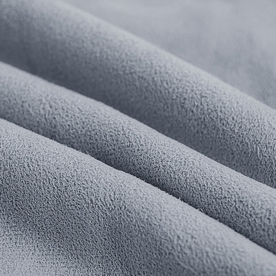 Modern Minimalist Curved Velvet Carbon Steel PP Cotton Recliner With Backrest Armrest For Bedroom