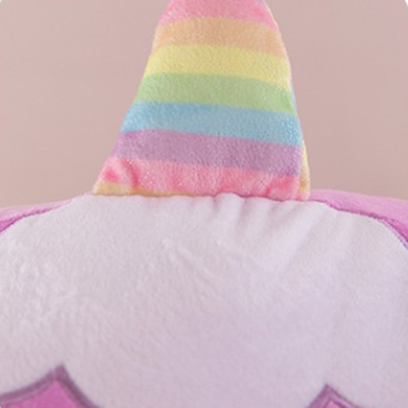 Contemporary Creative Kids Animal Shape Velvet Foam Sponge Curved Foldable Accent Chair Backrest Armrest For Living Room