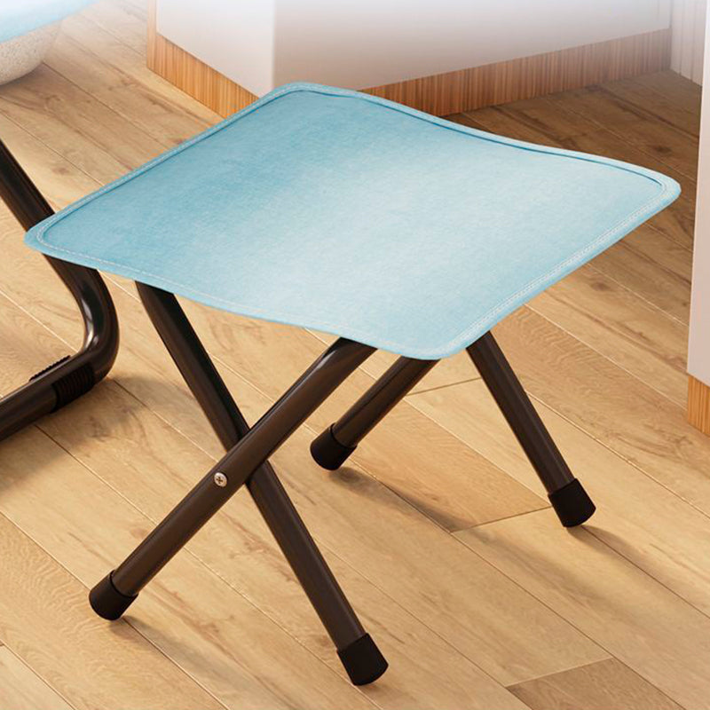 Modern Minimalist Rectangular Oxford Cloth Carbon Steel Recliner Armrest Backrest For Living Room