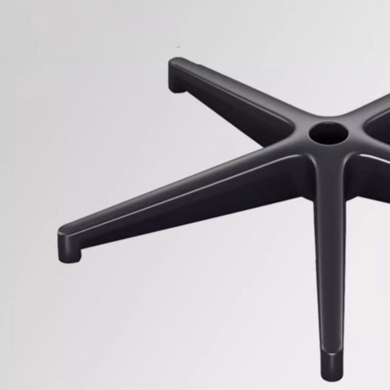 Contemporary Retro Square Rectangular Cat Scratch Leather Oil Wax Leather Wooden Board Nylon Steel 360°Swivel Movable Height Adjustable Desk Chair Backrest Armrest For Home Office