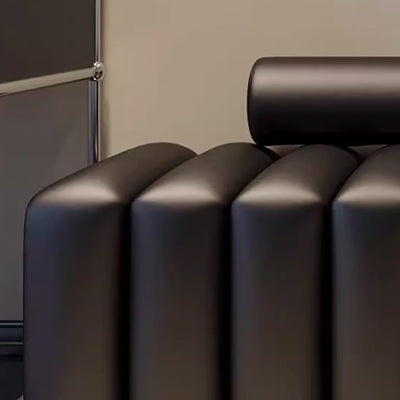 Modern Luxury Rectangular Pine Wood Cat Scratch Leather Velvet Bench For Living Room