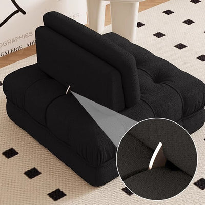 Modern Minimalist Square Rectangular Solid Wood Pebble Velvet Fine Linen Suede Velvet Oil Wax Leather Removable Sofa Backrest Footrest For Living Room