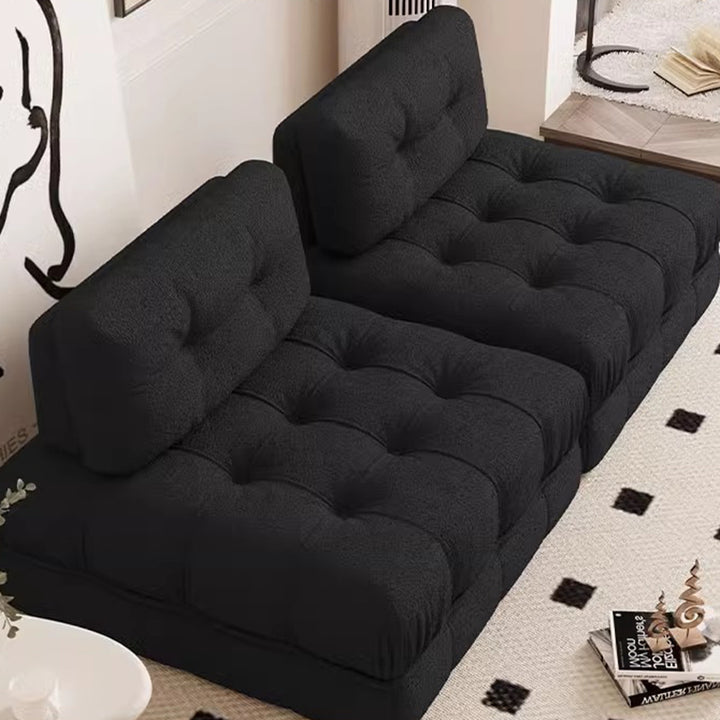 Modern Minimalist Square Rectangular Solid Wood Pebble Velvet Fine Linen Suede Velvet Oil Wax Leather Removable Sofa Backrest Footrest For Living Room