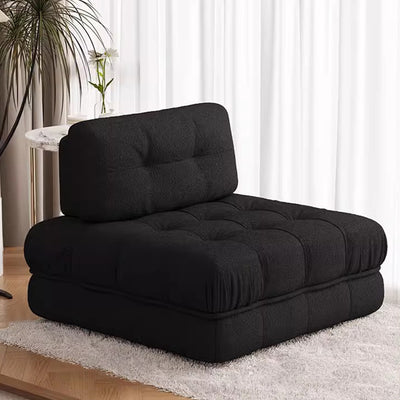 Modern Minimalist Square Rectangular Solid Wood Pebble Velvet Fine Linen Suede Velvet Oil Wax Leather Removable Sofa Backrest Footrest For Living Room