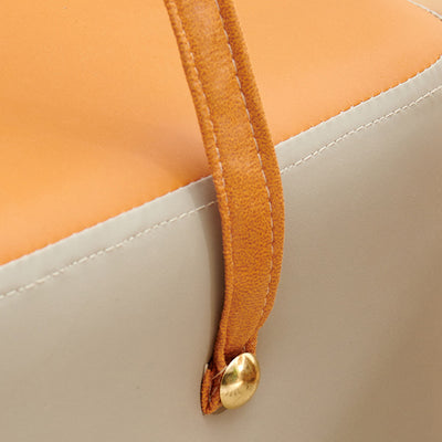 Modern Minimalist Square Solid Wood Plywood Technical Fabric Portable Stackable Low Stool For Living Room