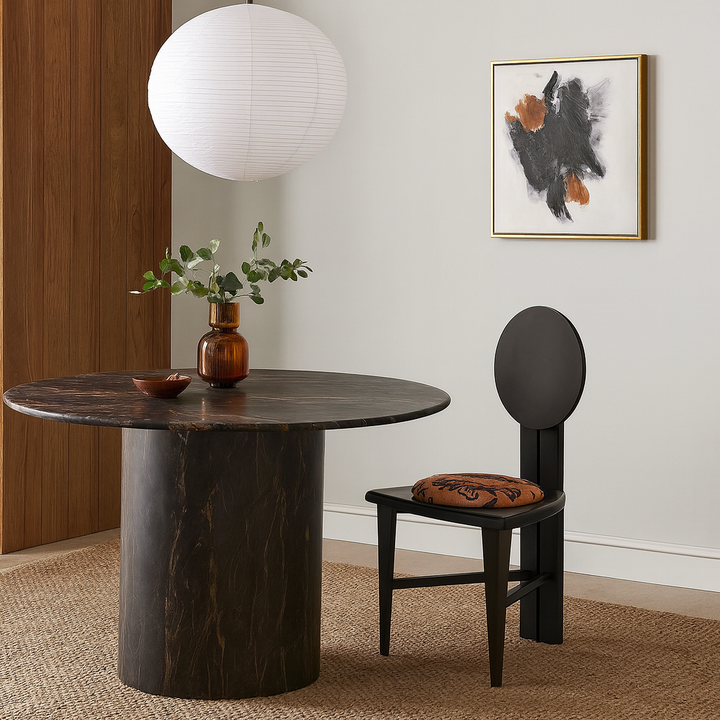 Silla de comedor contemporánea retro trapezoidal de terciopelo y madera de roble con respaldo sin brazos para comedor y cocina 
