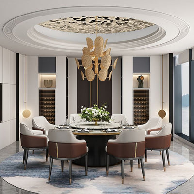 Modern Minimalist Square Rectangular Cat Scratch Leather Beech Wood Carbon Steel Dining Chair Backrest Armrest For Dining Room & Kitchen