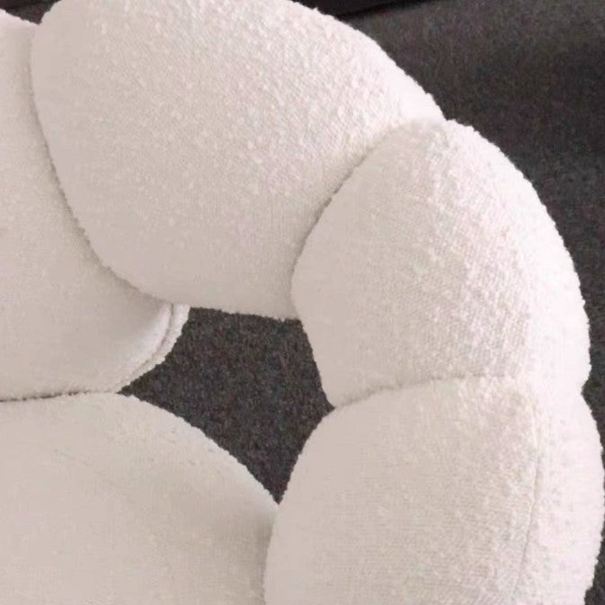 Taburete de tocador giratorio de 360° ajustable en altura sin respaldo para dormitorio de acero al carbono con respaldo sin brazos de terciopelo de lana redonda minimalista moderna 