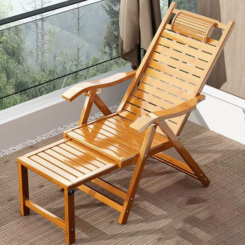 Repose-bras et dossier pliables en bambou et bois rectangulaires traditionnels chinois pour salon 