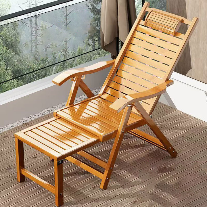 Repose-bras et dossier pliables en bambou et bois rectangulaires traditionnels chinois pour salon 