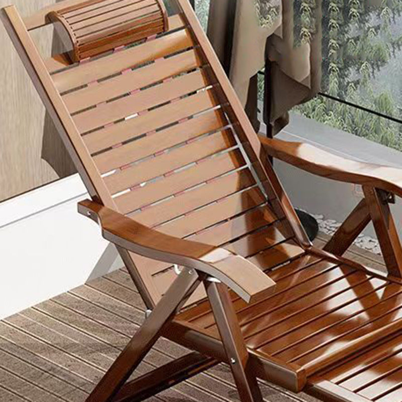 Repose-bras et dossier pliables en bambou et bois rectangulaires traditionnels chinois pour salon 