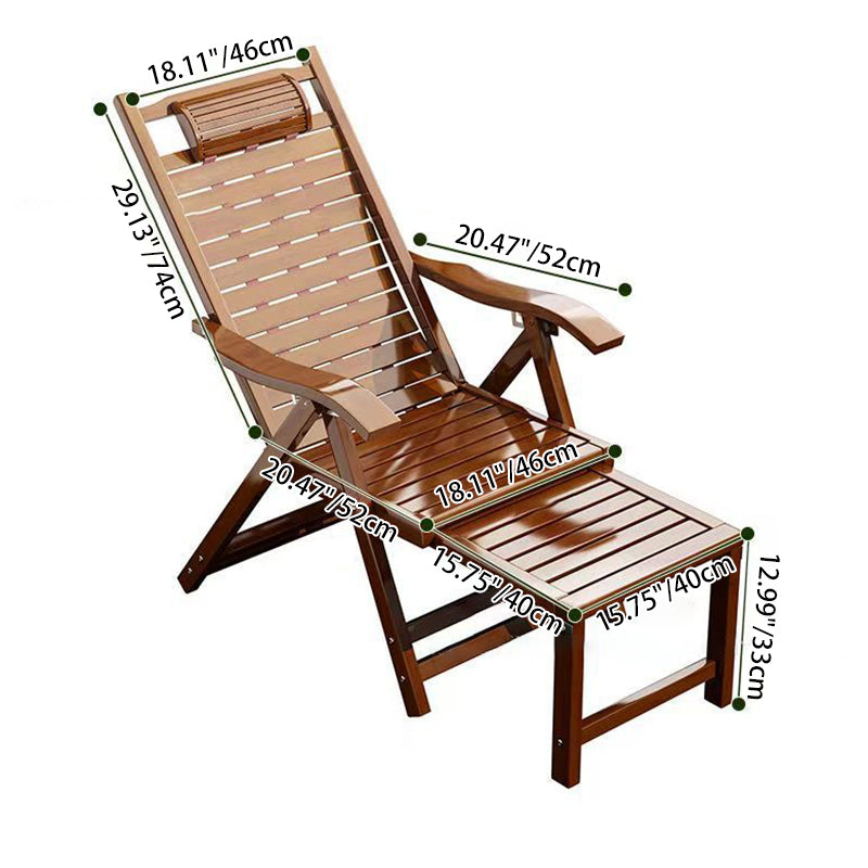 Repose-bras et dossier pliables en bambou et bois rectangulaires traditionnels chinois pour salon 