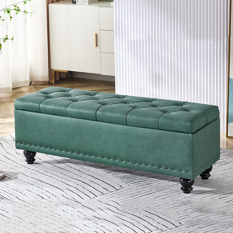 Zeitgenössische skandinavische Stoff-Holz-Rechteckige Aufbewahrungsbank Ohne Rückenlehne Für Den Eingangsbereich 