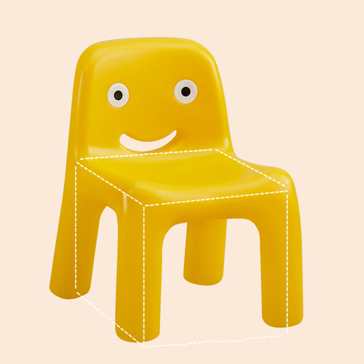 Chaise Basse Carrée Contemporaine Scandinave Pour Enfants avec Dossier Sans Accoudoirs Pour Salon 